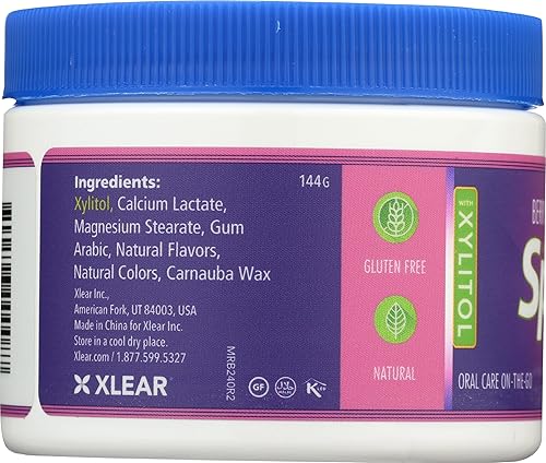 Miniatura 6 de Spry Xylitol Berry Blast Mentas Caramelos sin azúcar - promueve la salud oral, aumenta la producción de saliva, detiene el mal aliento, sin OGM, sin