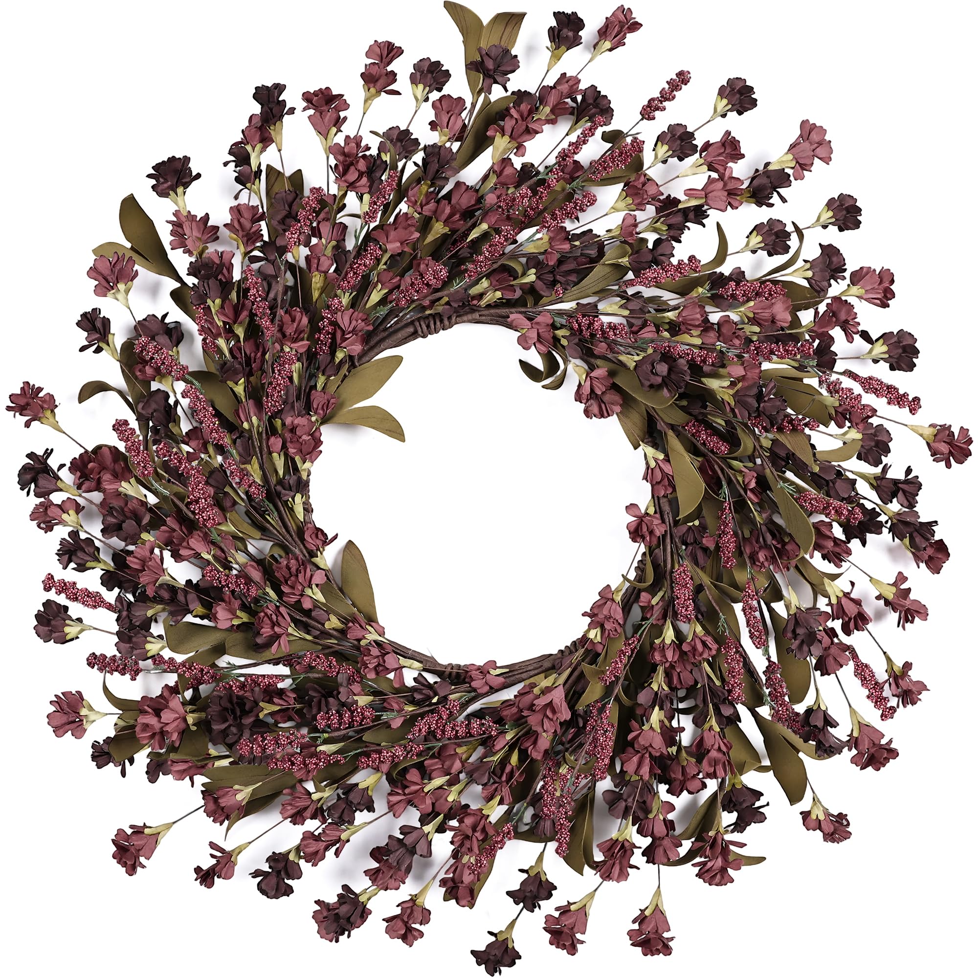 Artgar Fall Wreath, 24 Inch Fall Wreaths for Front Door