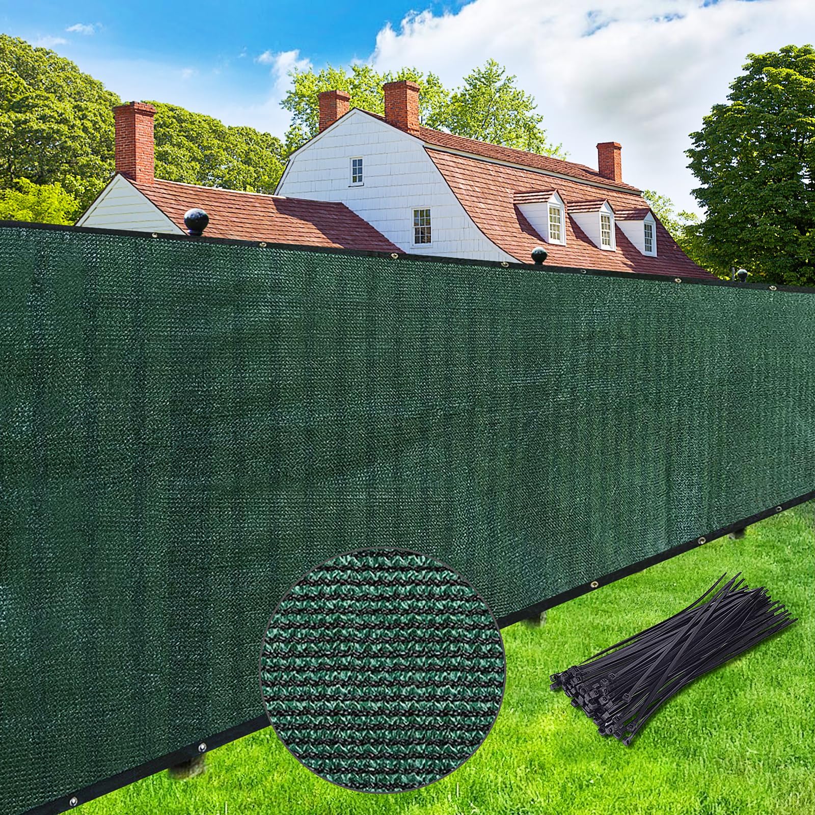 UPGRADE Privacy Fence Screen 6x8ft