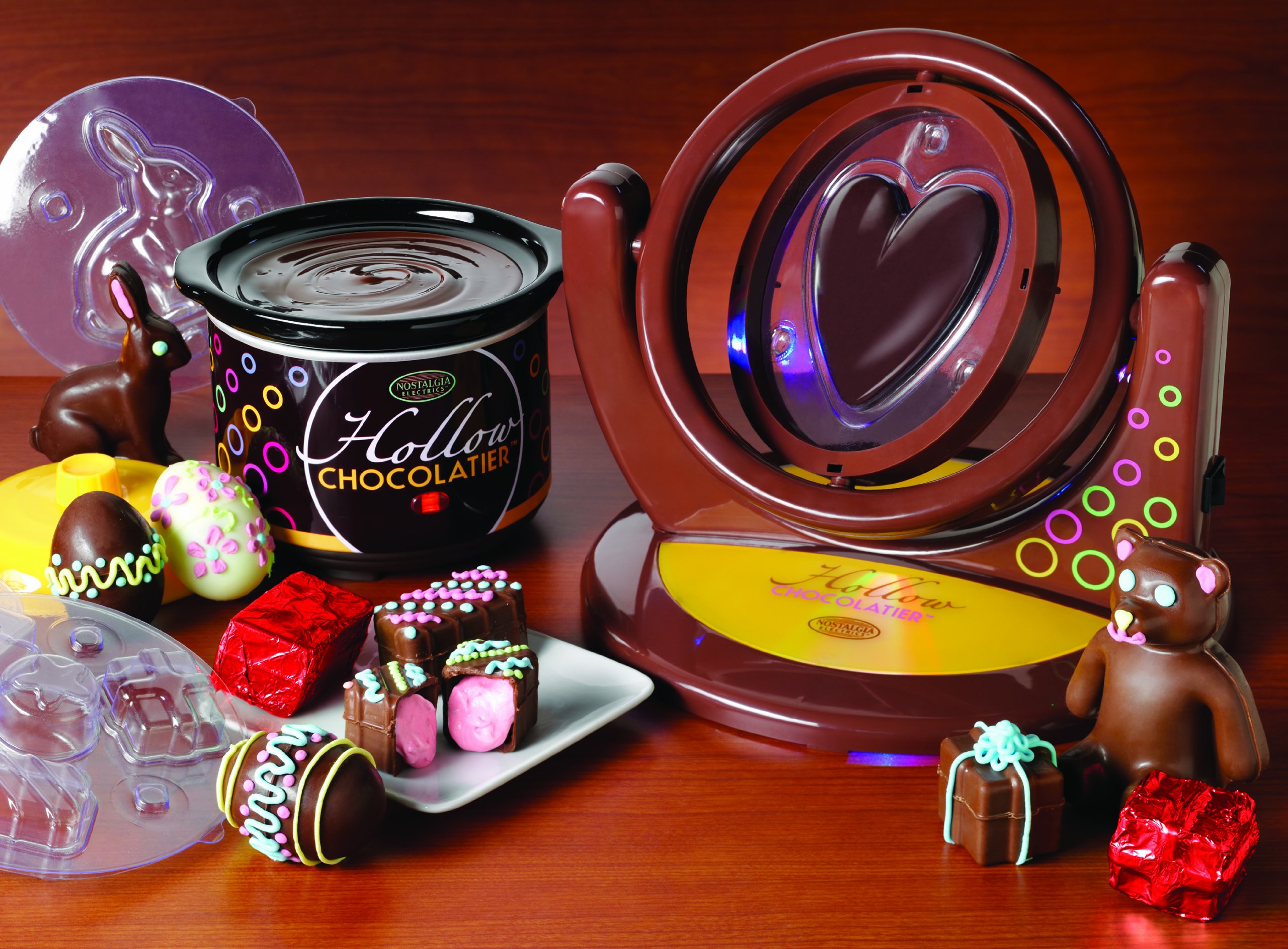 Amazon.com: Nostalgia Electrics Hollow Chocolate Candy Maker