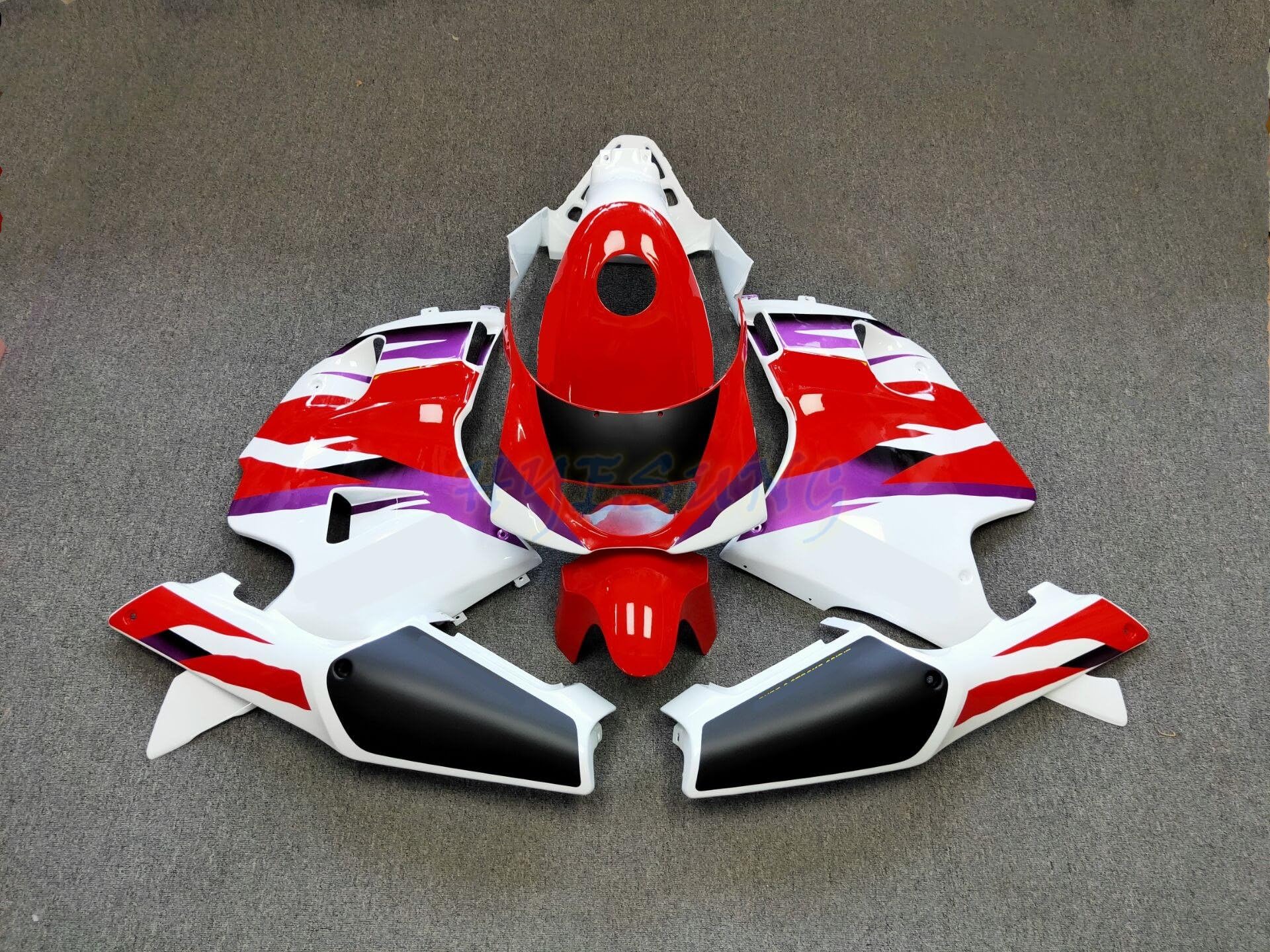 Amazon | HYESUNG バイク外装 適合車種TZR250 3XV用 タンクカバー付き 