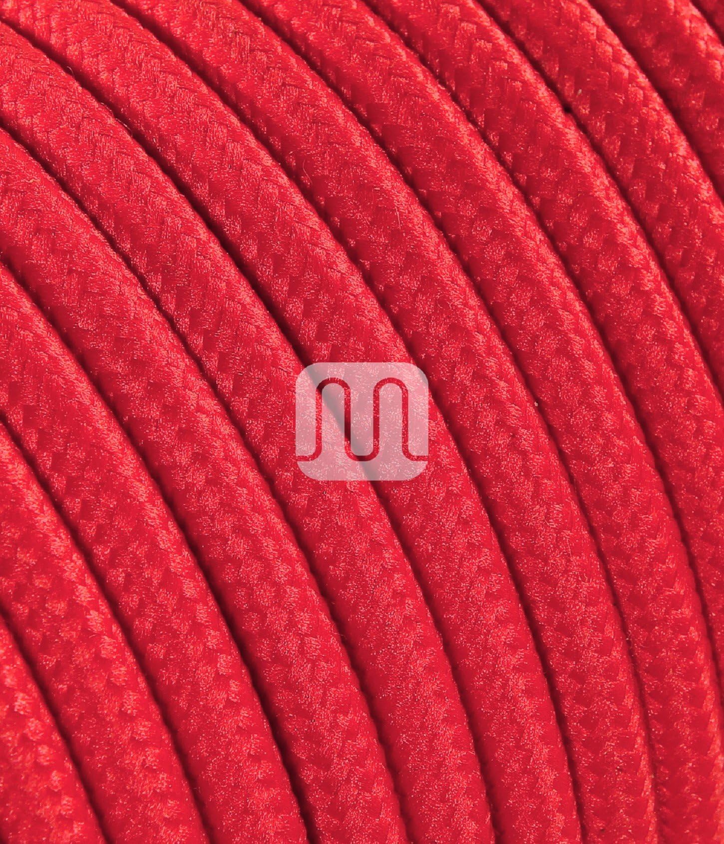 Merlotti20305 Electric Cable Round H03VV-F 2 x 0.75, Red, 3 m