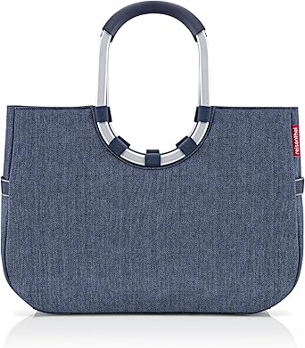 Reisenthel UH4113 COOLERBAG HERRINGBONE DARK BLUE Gym Bag Femme HERRINGBONE DARK BLUE Taille Unica