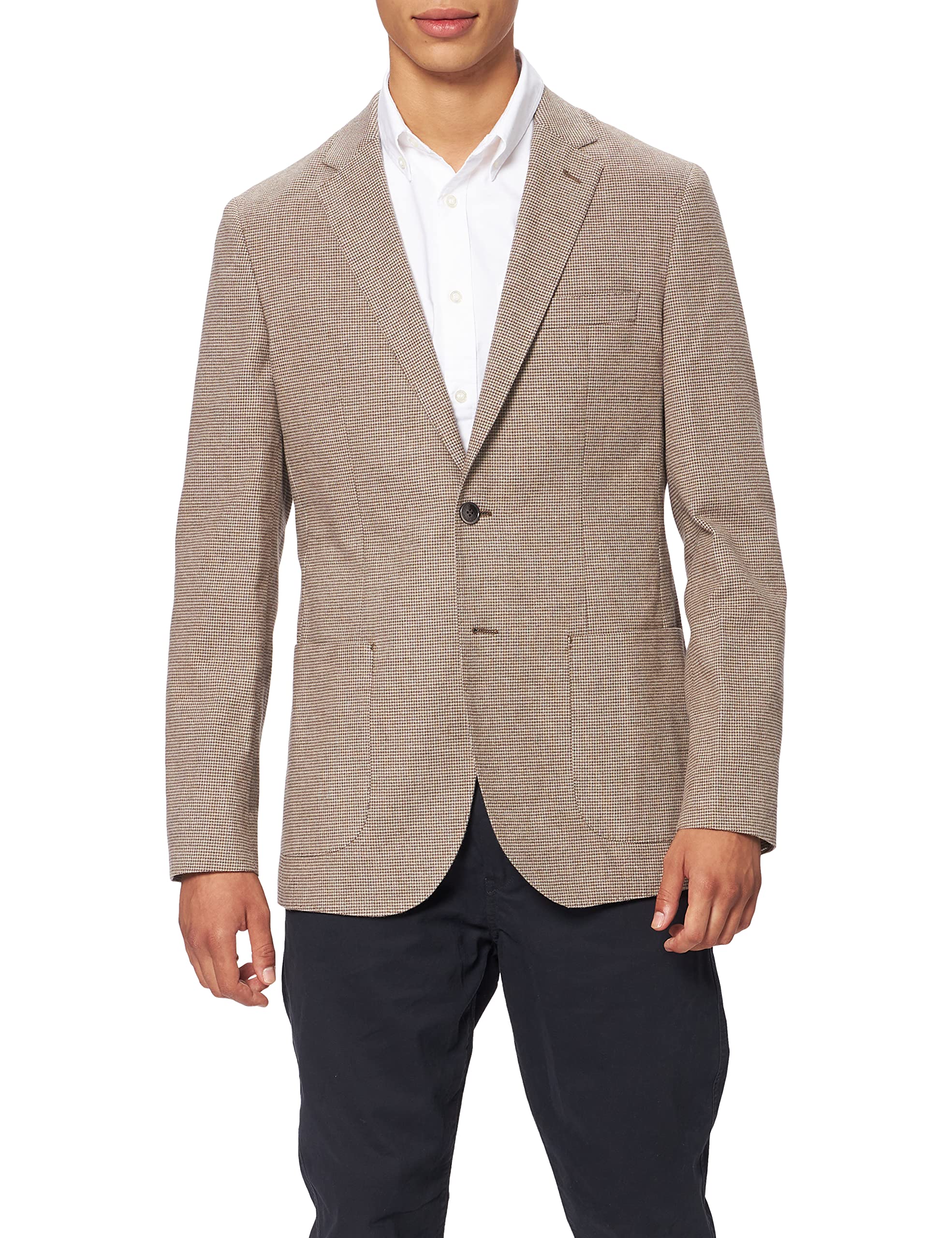 Hackett London Kurtka Mężczyźni Strch Flan Ptooth Jkt