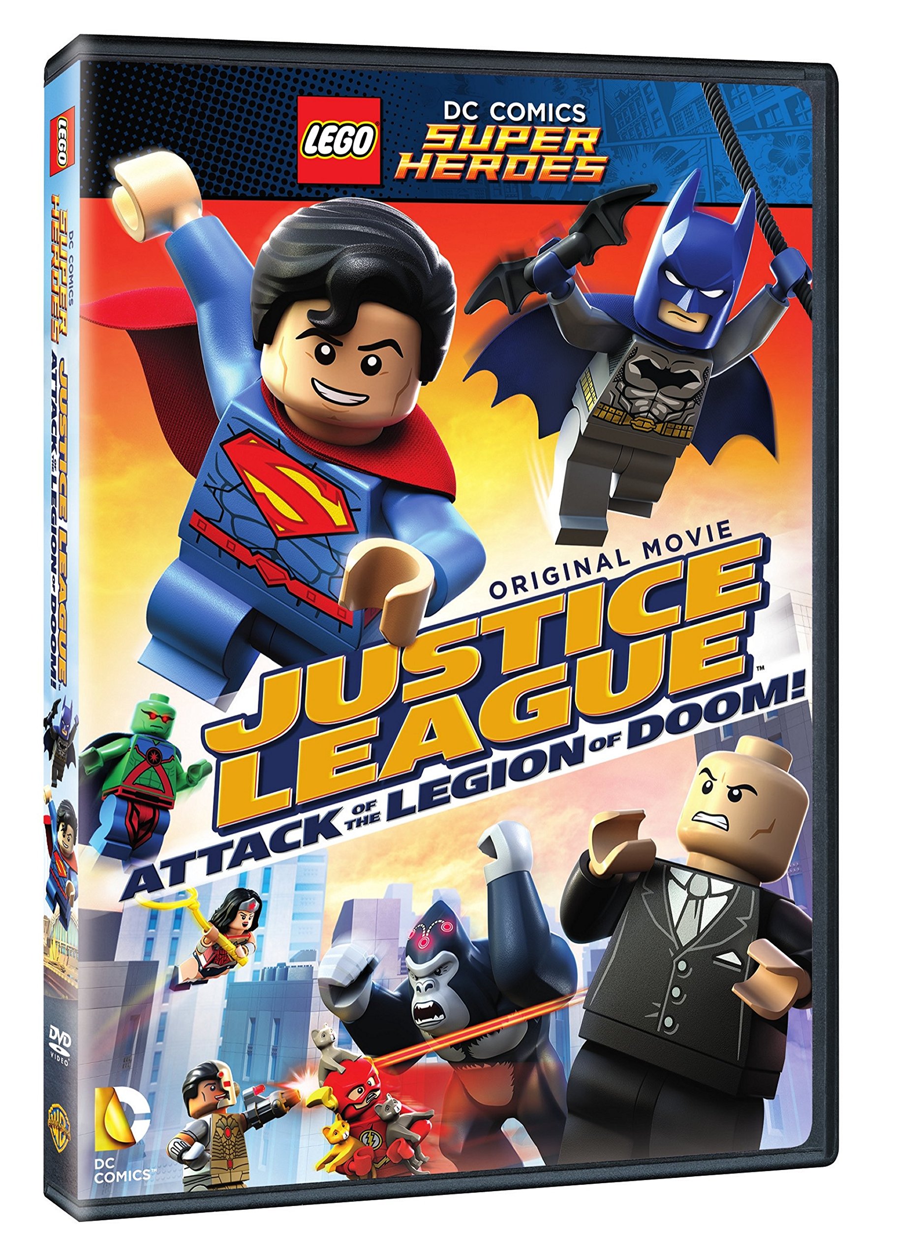LEGO DC Super Heroes Justice League Attack of the Legion of Doom No Figurine DVD