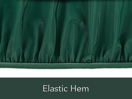 Miniatura 8 de Covermates Funda cuadrada para bañera de hidromasaje, material ligero, resistente a la intemperie, dobladillo elástico, fundas de vida al aire