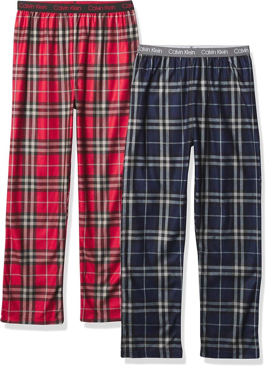 Kids Boys' Super Soft Brushed Micro Pajama Pant 2-Pack