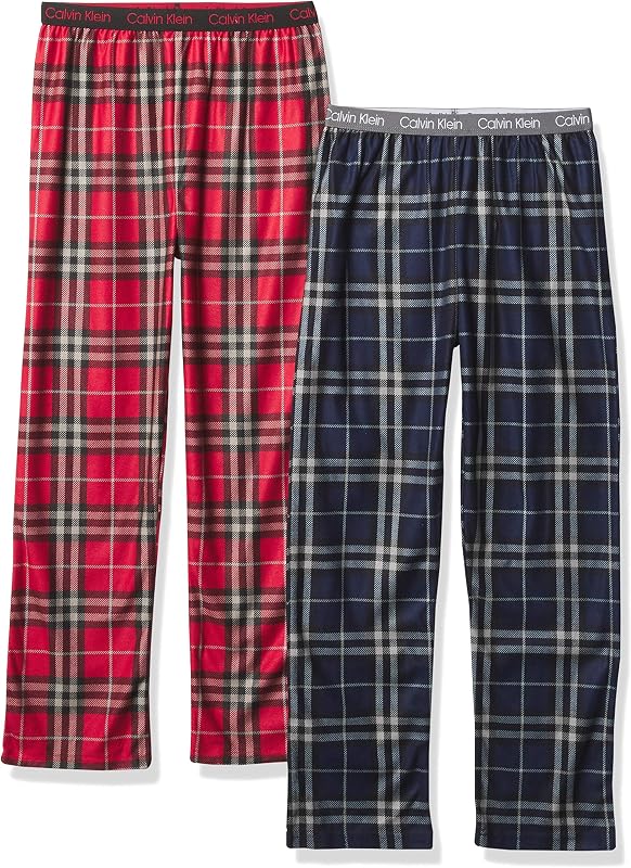 Kids Boys' Super Soft Brushed Micro Pajama Pant 2-Pack