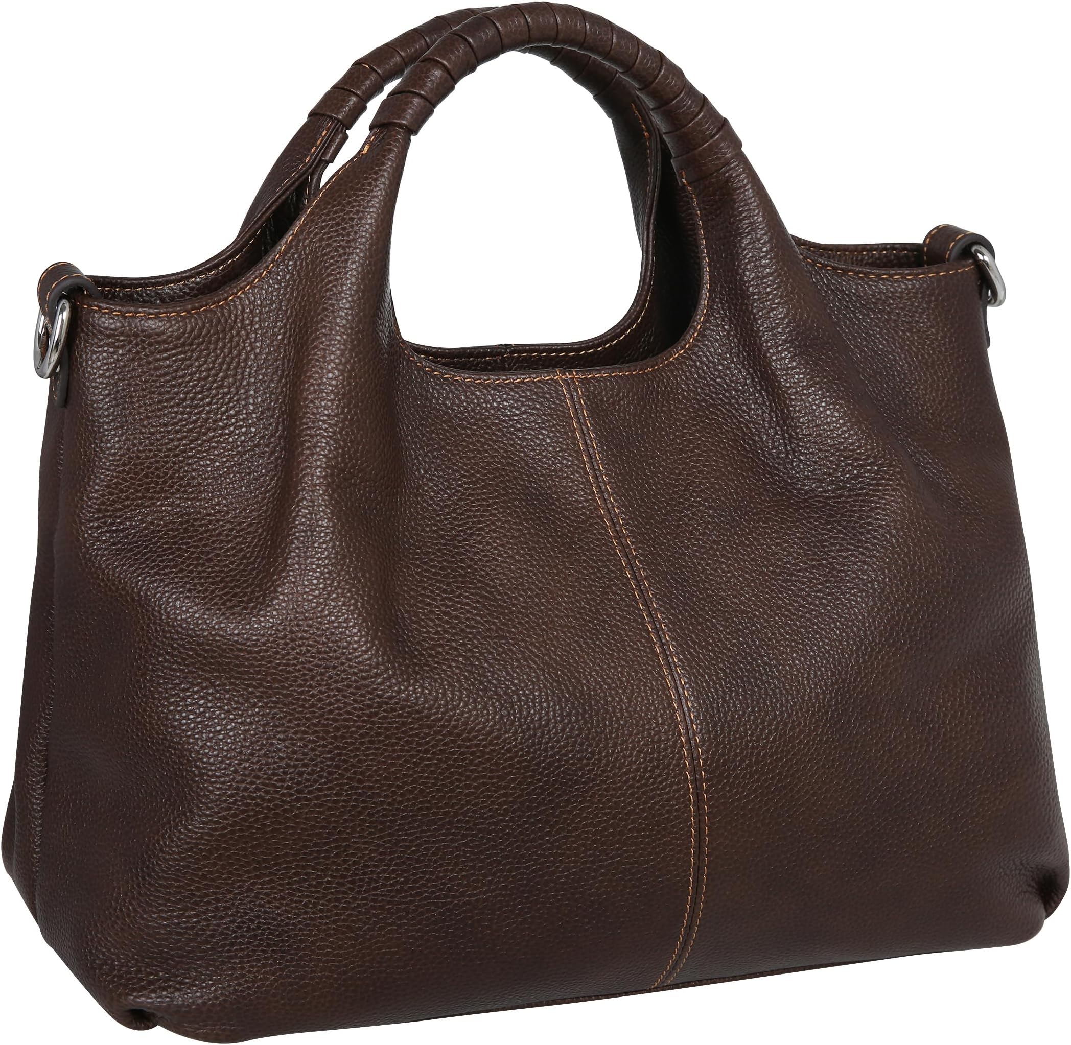 Genuine Leather Top Handle Purse Satchel Bag Designer Shoulder Bag Tote Ladies Crossbody Bag for Women