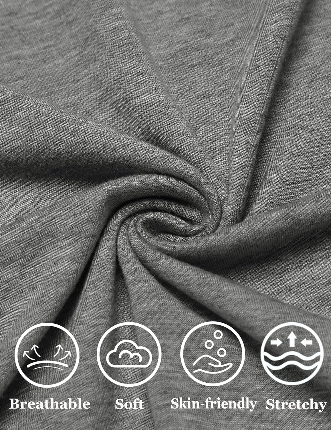 COOFANDY Men's 3 Pack Workout Tank Tops Gym Muscle Tee Bodybuilding Fitness Sleeveless T Shirts - Image 6