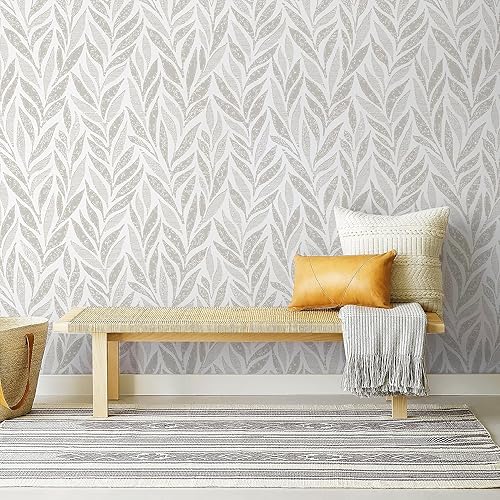 Vista 16 de Safiyya Papel tapiz autoadhesivo para despegar y pegar, papel de contacto bohemio y moderno, autoadhesivo, extraíble, para dormitorio, baño, rollo