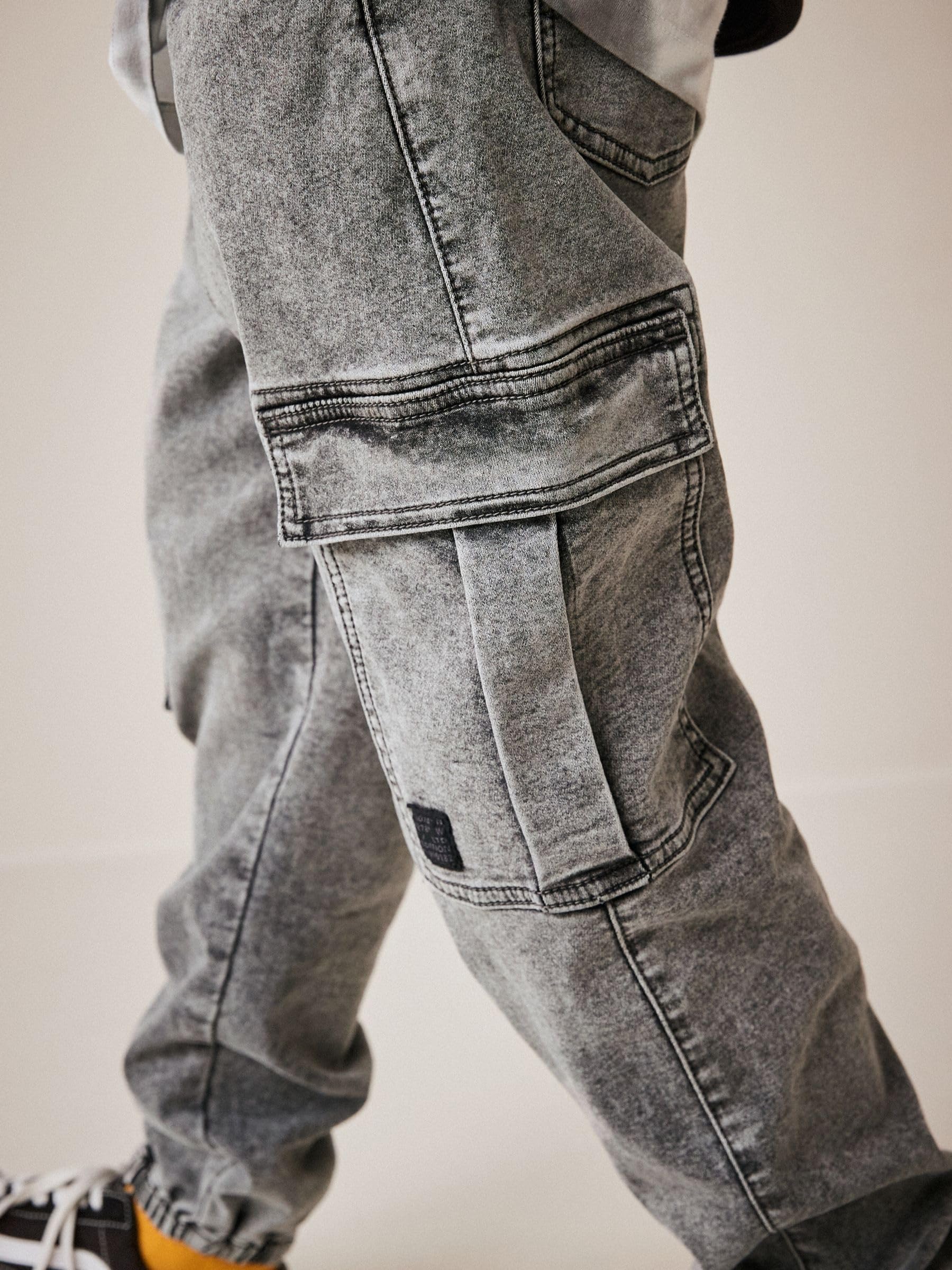 NEXT Jungen Jeans mit Cargotaschen 98-176