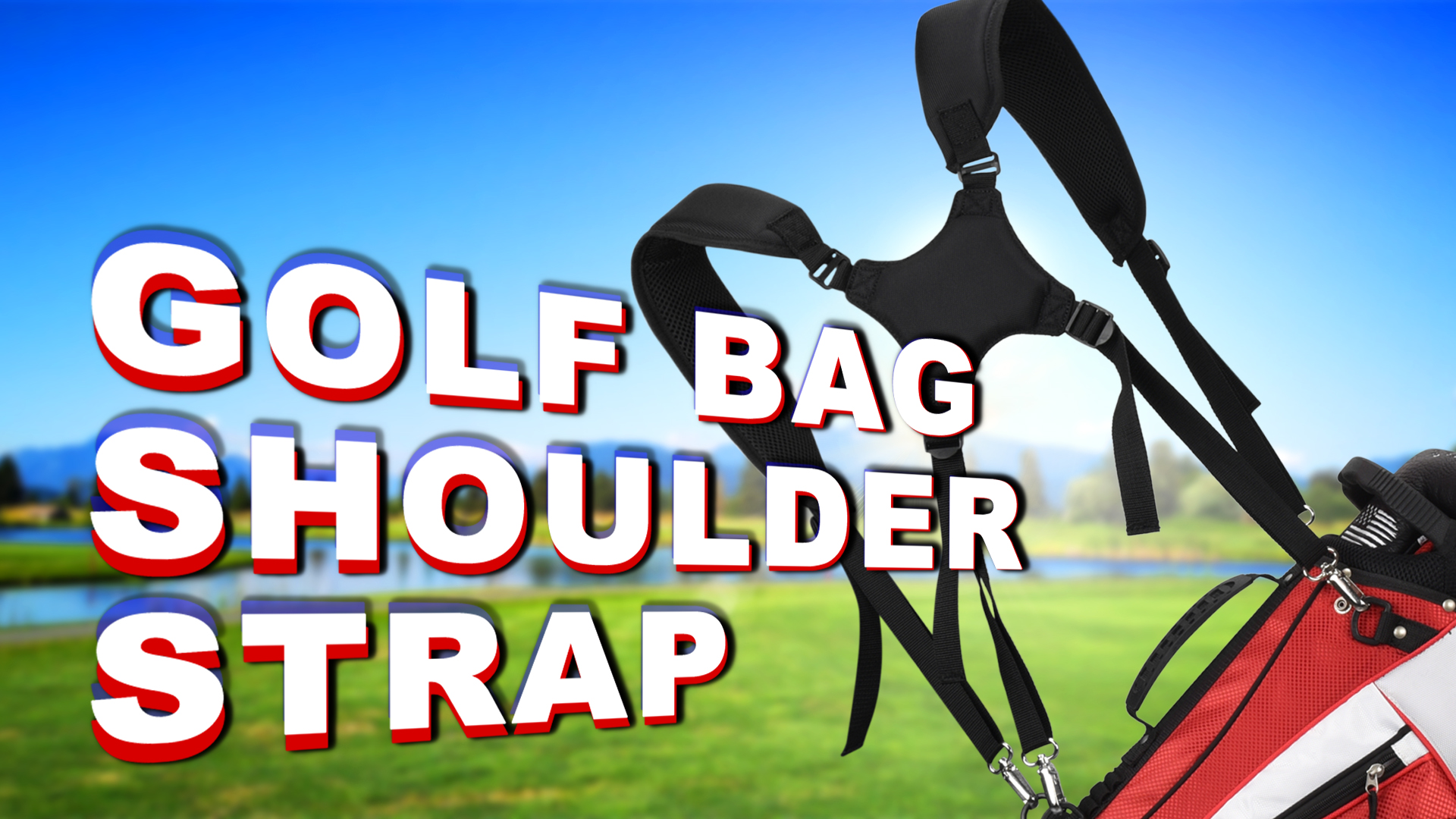Amazon | [クラフトマン] ゴルフキャディバッグ専用 ショルダーベルト