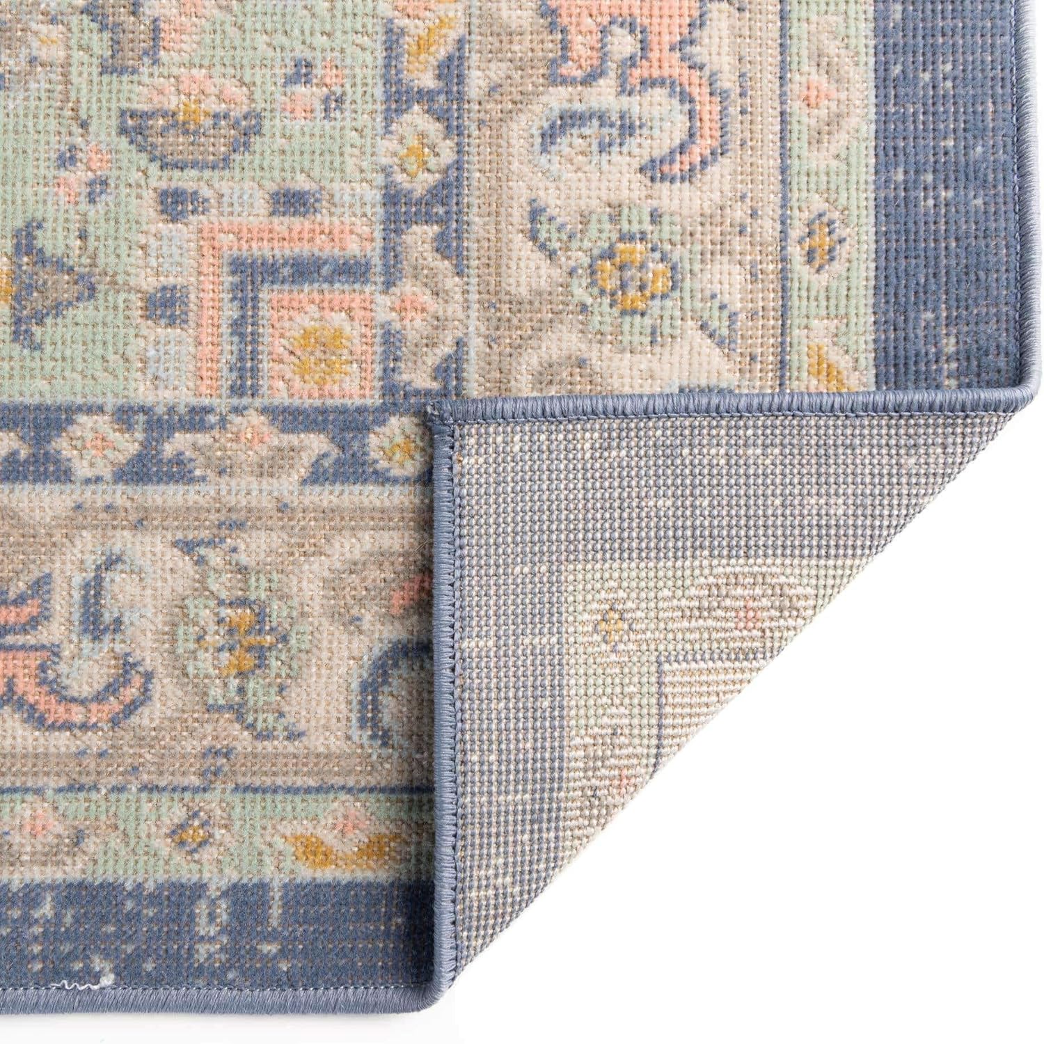 Unique Loom Whitney Collection Alfombra geométrica tradicional para