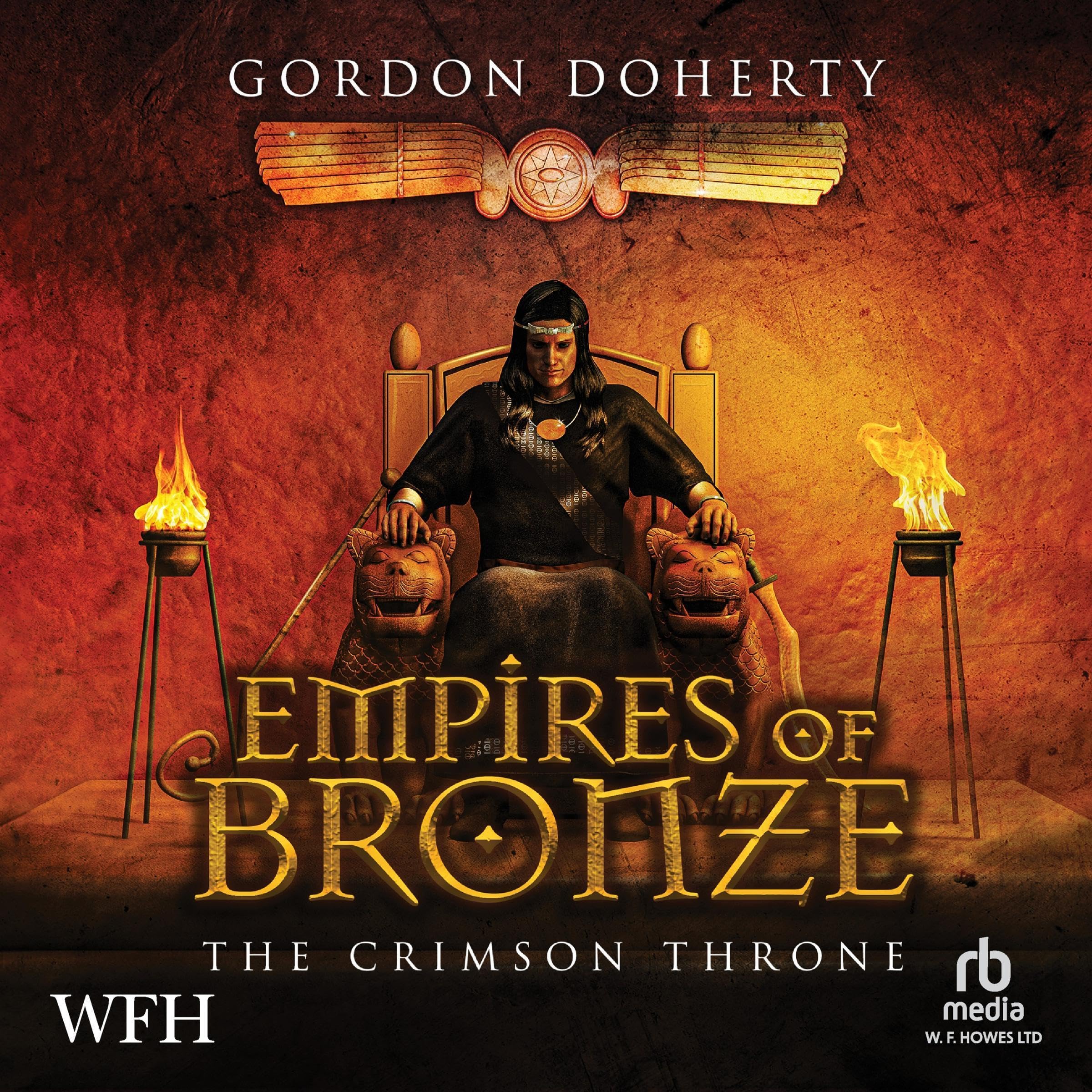 Cover art for Empires of Bronze: The Crimson Throne