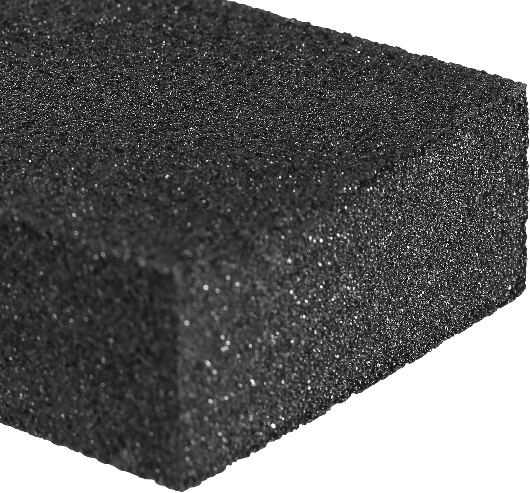 Cleaning Sponge & Scouring Pads with Carborundum - Black Caspian Stone - Best Eraser Sponges For Scrubbing Kitchen, Bathroom, Pots, Pans, Sinks - Just Add Water No Detergent Needed (4)