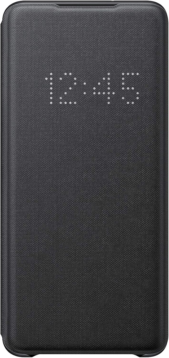 Samsung Original Galaxy S20+ 5G LED View Cover/Mobile Phone Case - Black - 6.7 inches Samsung Original Galaxy S20+ 5G LED View Cover/Mobile Phone Case - Black - 6.7 inches