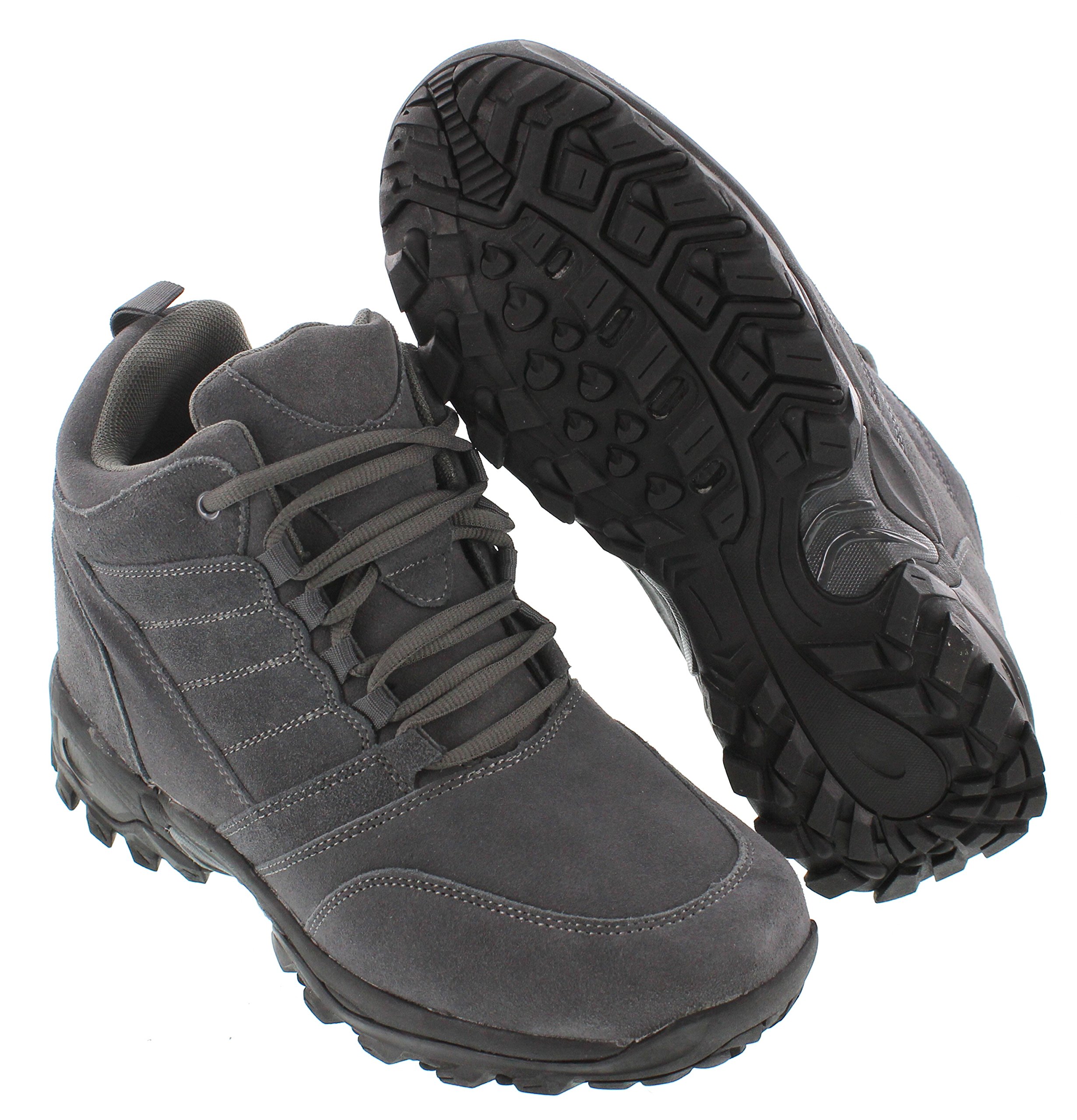CALTO Men\'s Invisible Height Increasing Elevating Suede Hiking Boots Size: 10 Amazon.com: CALTO Men main image 4