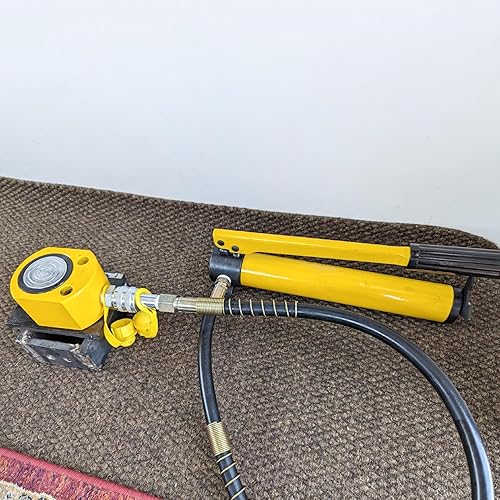 Miniatura 6 de HFS (R) Bomba de mano hidráulica Acoplador de manguera de paquete eléctrico (10000 psi) Bomba hidráulica Oip Bomba manual Bomba manual hidráulica