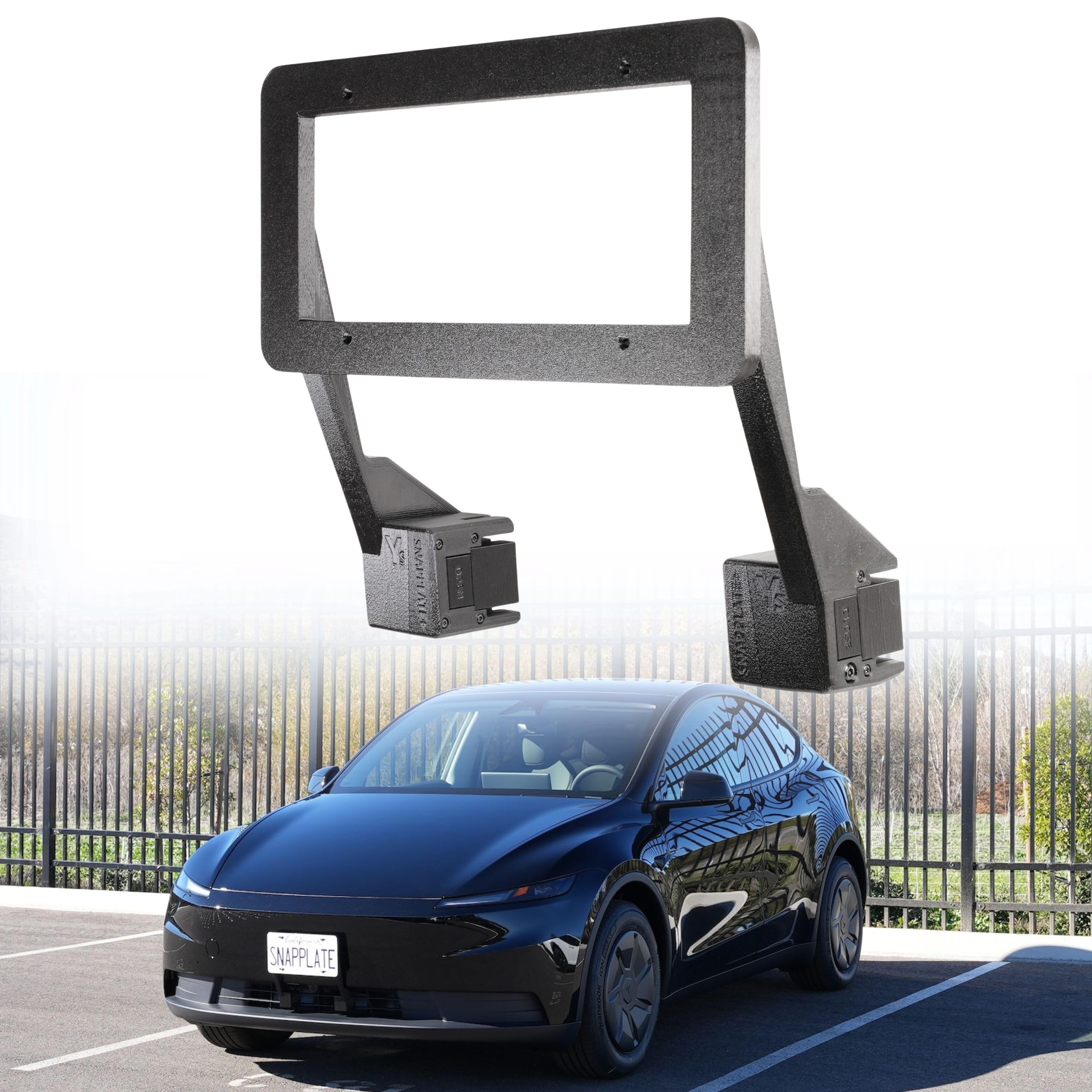 Amazon.com: SnapPlate+ Front License Plate Holder - Fits Tesla
