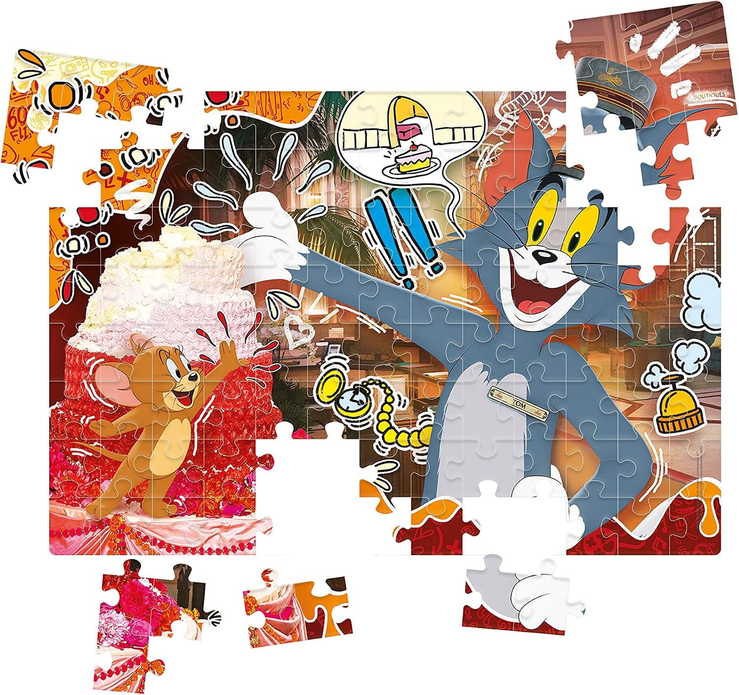 Clementoni - Puzzle Per Bambini 104 Pezzi Supercolor