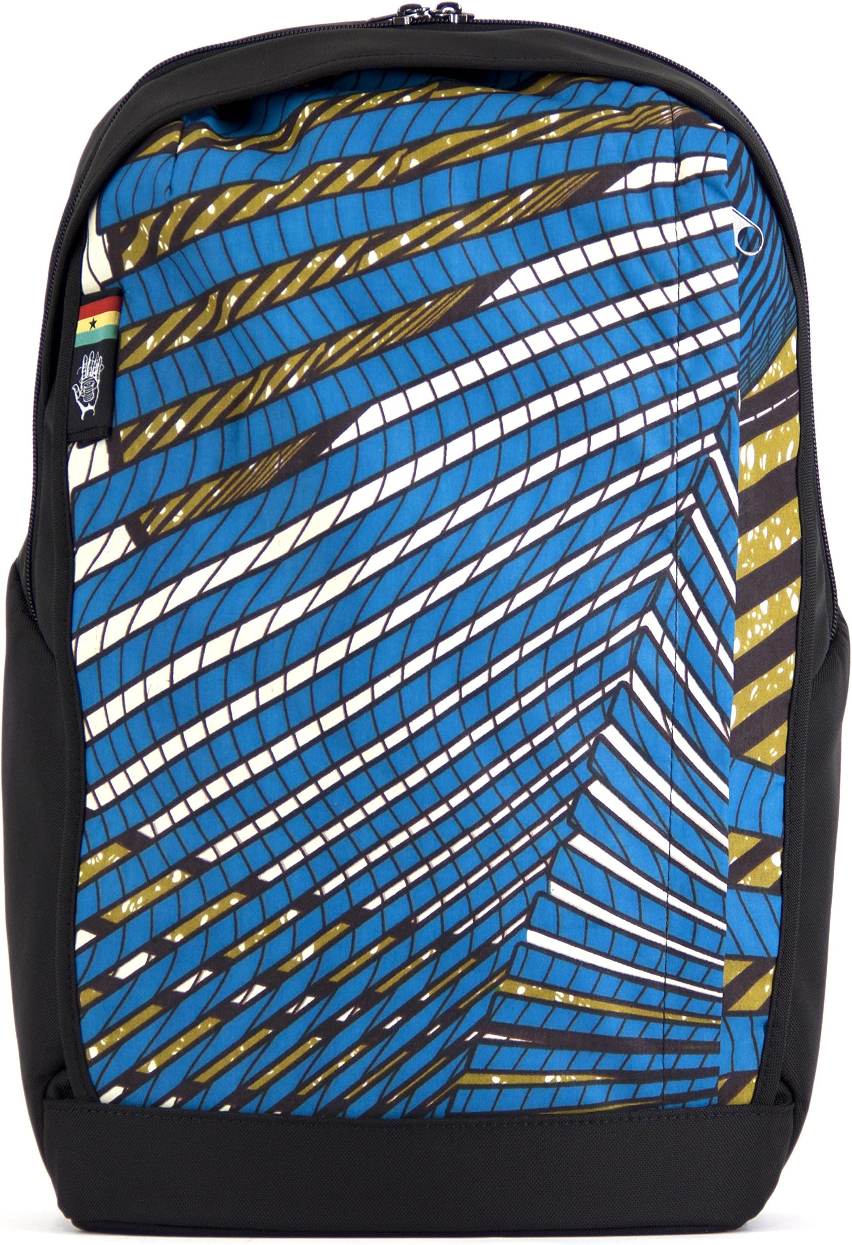 Wayu Classic Boho Bohemian Unisex Daypack with Hand Woven Tribal Fabric