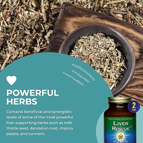 Miniatura 5 de Rescate de Hígado Healthforce 5+, 120 unidades, 1
