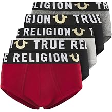 True Religion Mens Underwear 5 Pack Mens Briefs Soft Cotton