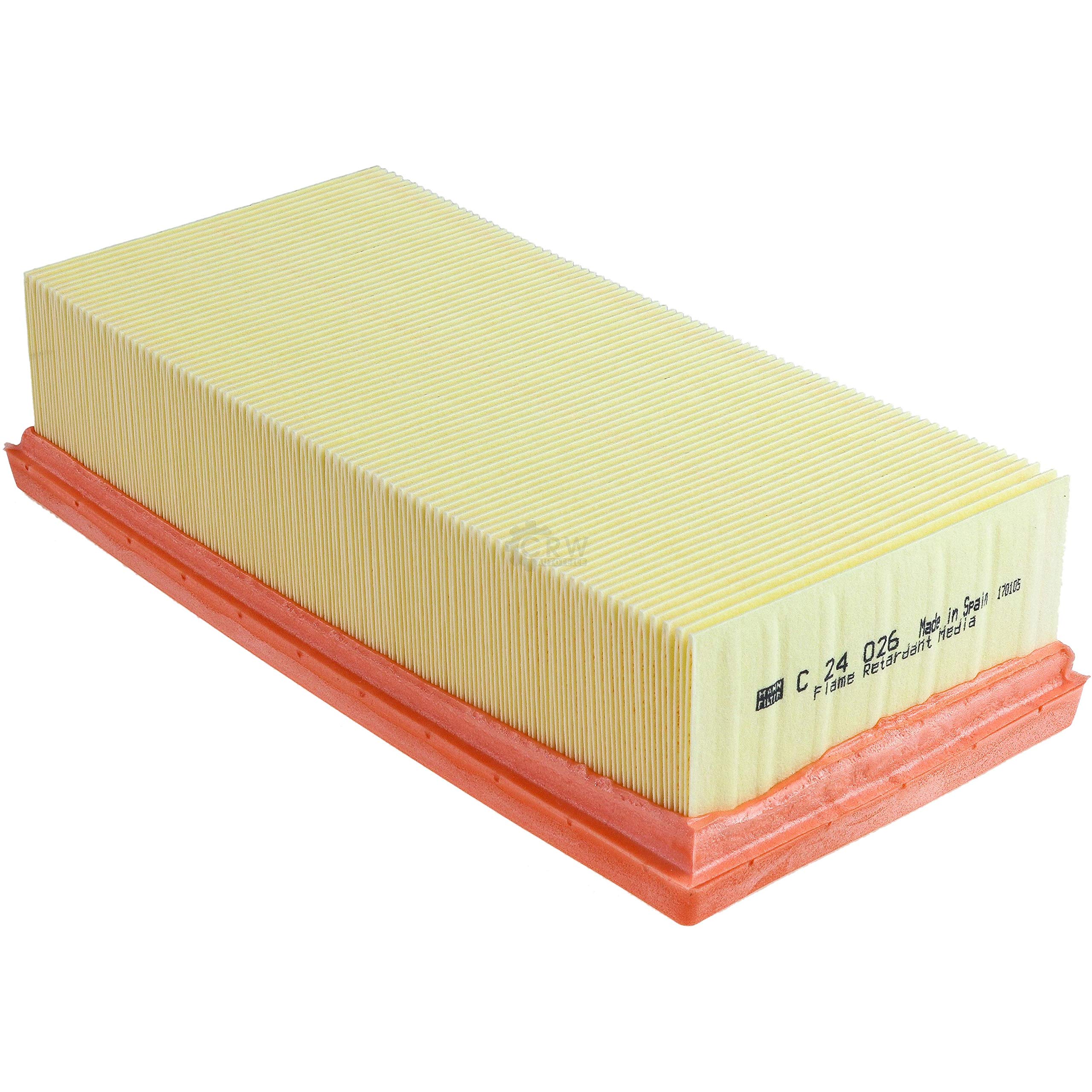 Paquete de inspección Kit de mantenimiento de filtros con filtro de aceite W 716/1, filtro de aire C 24 026, filtro de combustible WK 6031, filtro de habitáculo CUK 21 000-2, tornillo de