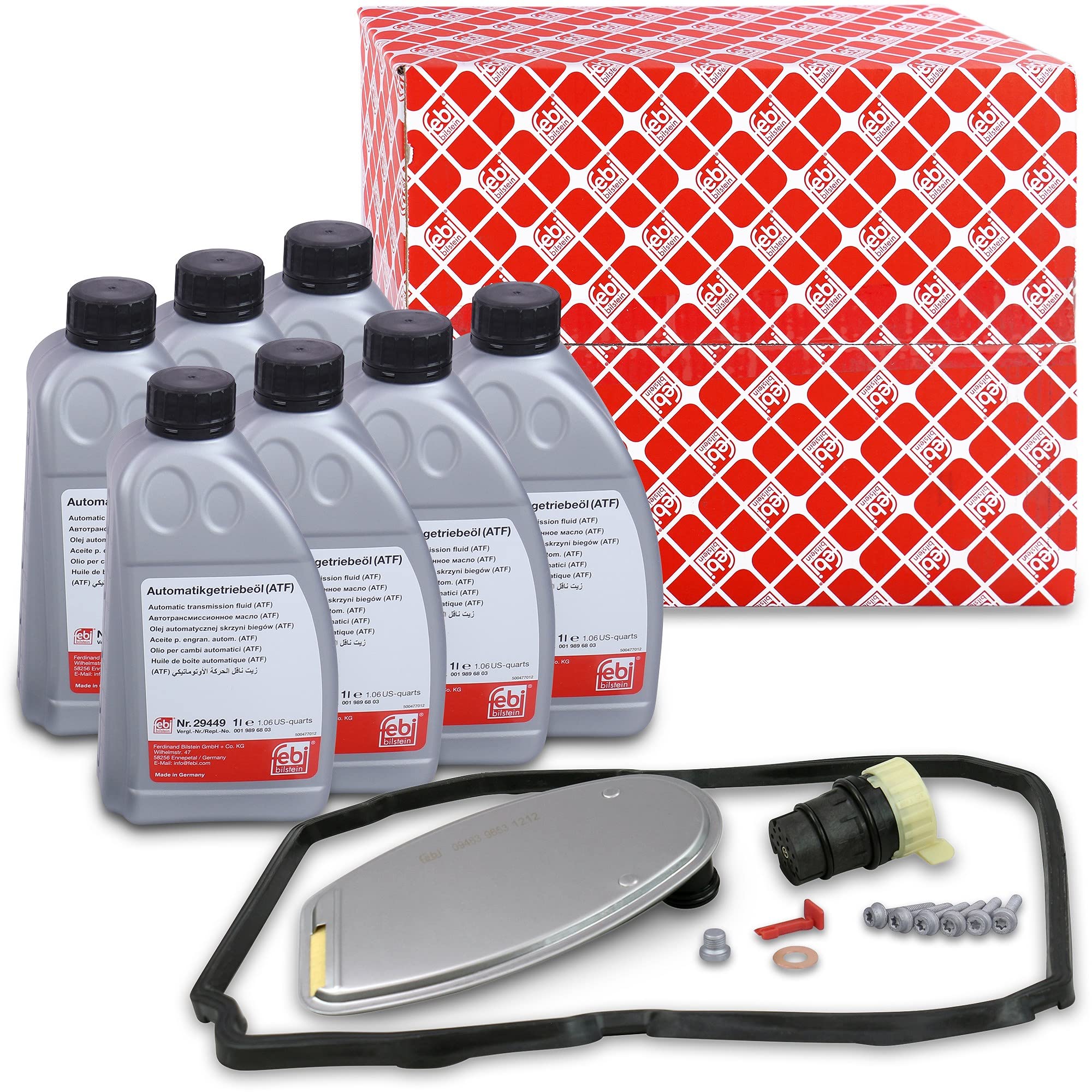 Febi bilstein 171748 - Kit de cambio de aceite para engranajes, 1 unidad