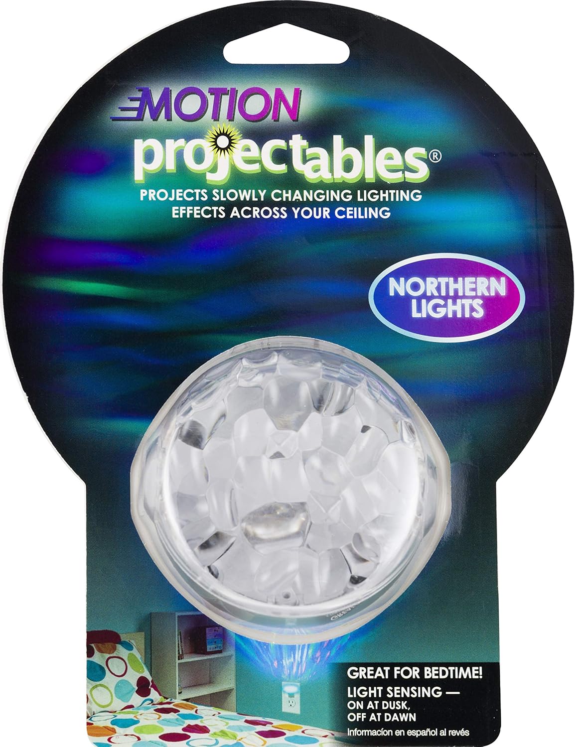 Projectables Northern Lights LED Projection Night Light with Moving Atmospheric Effects, 30404, Aurora Borealis Motion Effects Project Onto Wall and Ceiling,Multi : Everything Else