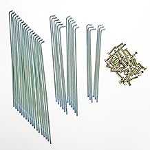 92636 - Motorcycle Rear Wheel Spokes Set of 36 piece 6", 7.5", 8" with Nipples for Husqvarna
