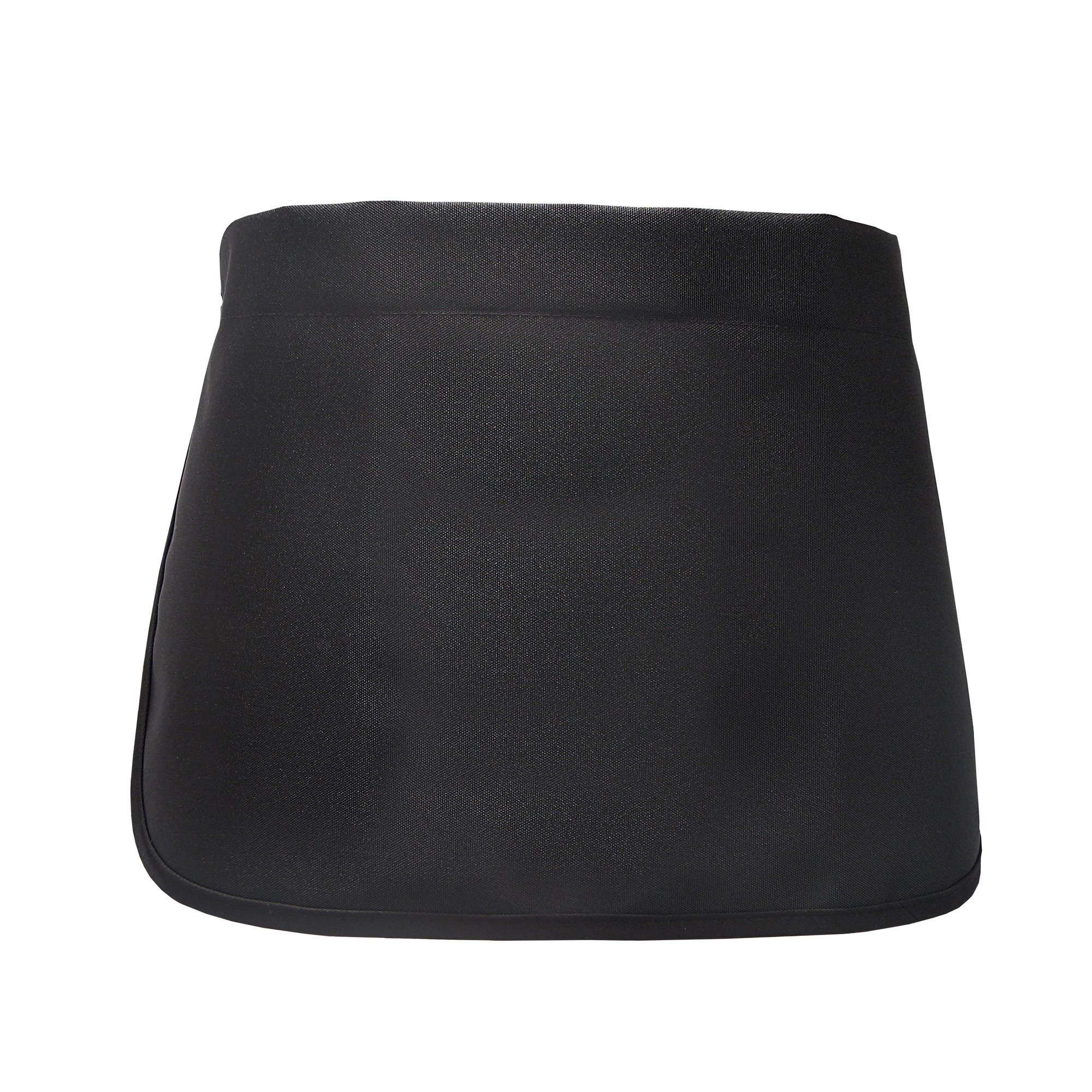 FAME F77XL No Pocket Dealer Waist Apron - Black (WFA18500BKXL)