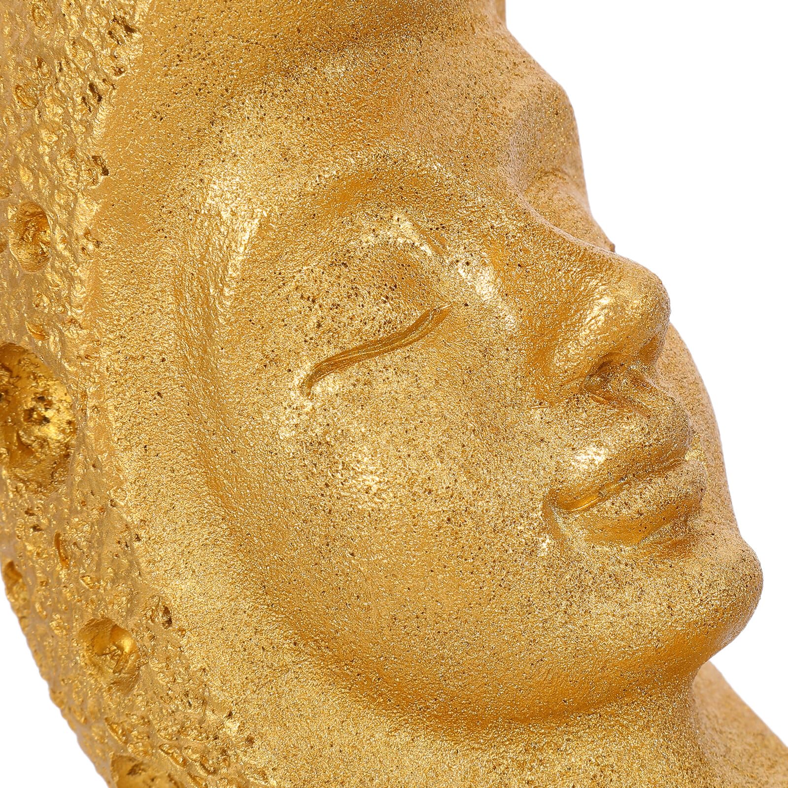 Statuetta Mezzaluna Medio Orientale in Resina Oro per Decorazione Eid