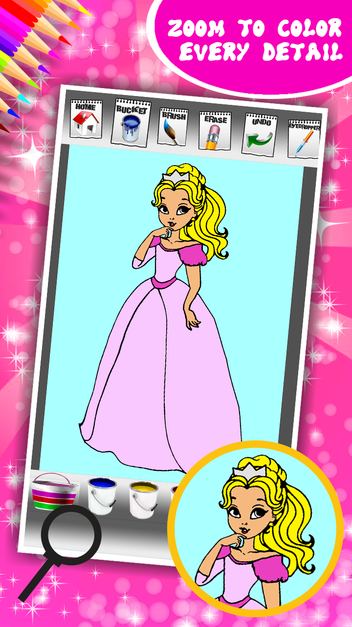 Princess Coloring Book - App on Amazon Appstore