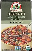 Vista 1 de Dr. Mcdougall's Sopa orgánica de verduras de lentejas, 18 onzas