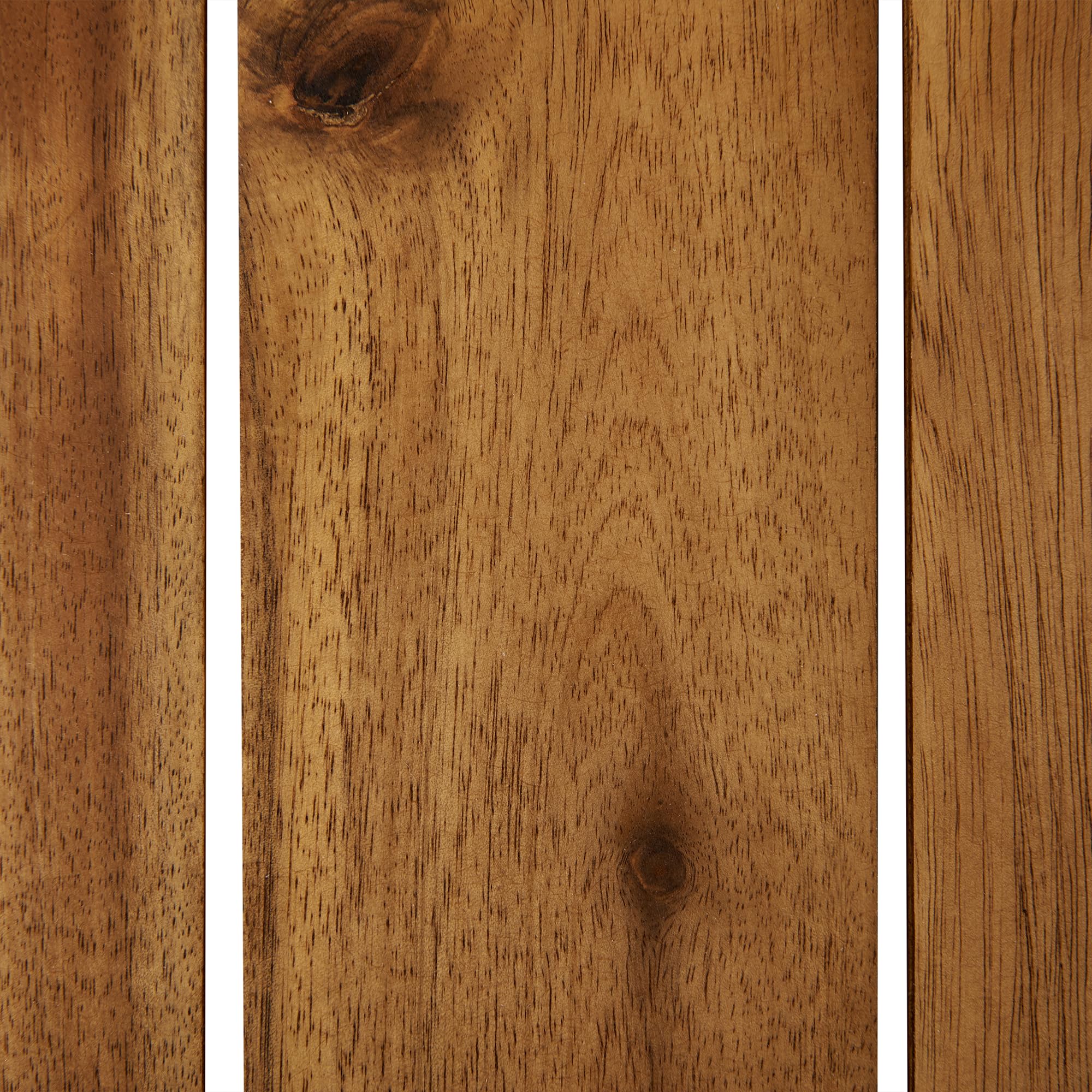 Beliani Table Basse de Jardin en Bois d'Acacia Certifié 110 x 60 cm Bois Clair Marettimo