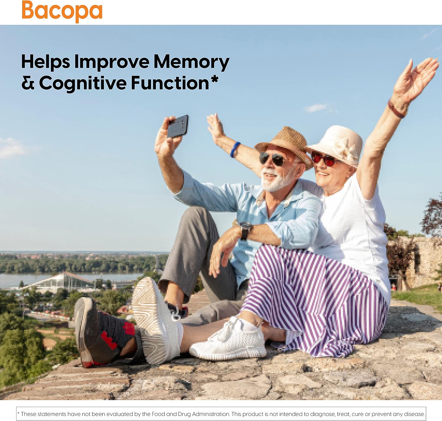 Doctor's Best Bacopa with Synapsa, Brain, Enhances Memory, Antioxidant, Non-GMO, Vegan, Gluten & Soy Free, 320 mg, 60 Count