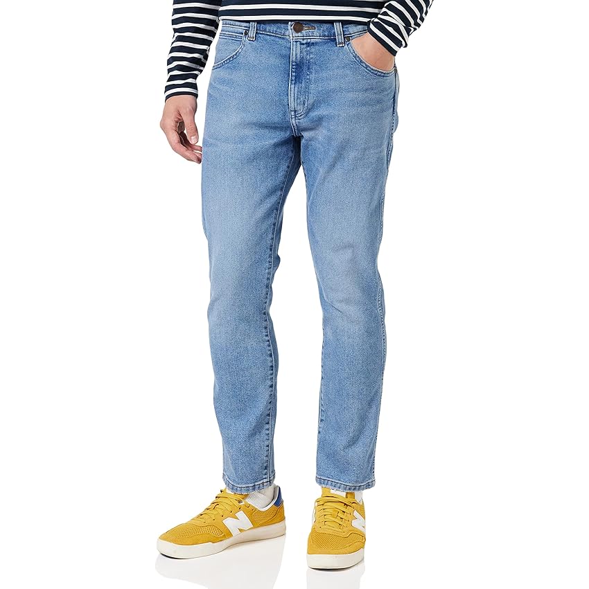 Wrangler Uomo Larston Jeans, Blu (Cool Twist), 29W / 34L