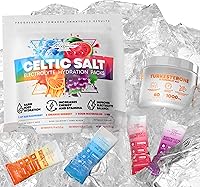 Vista 1 de Turkesterone & Tongkat Ali (1000 mg) + paquetes de electrolitos en polvo (12 paquetes de electrolitos) fabricados en los Estados Unidos