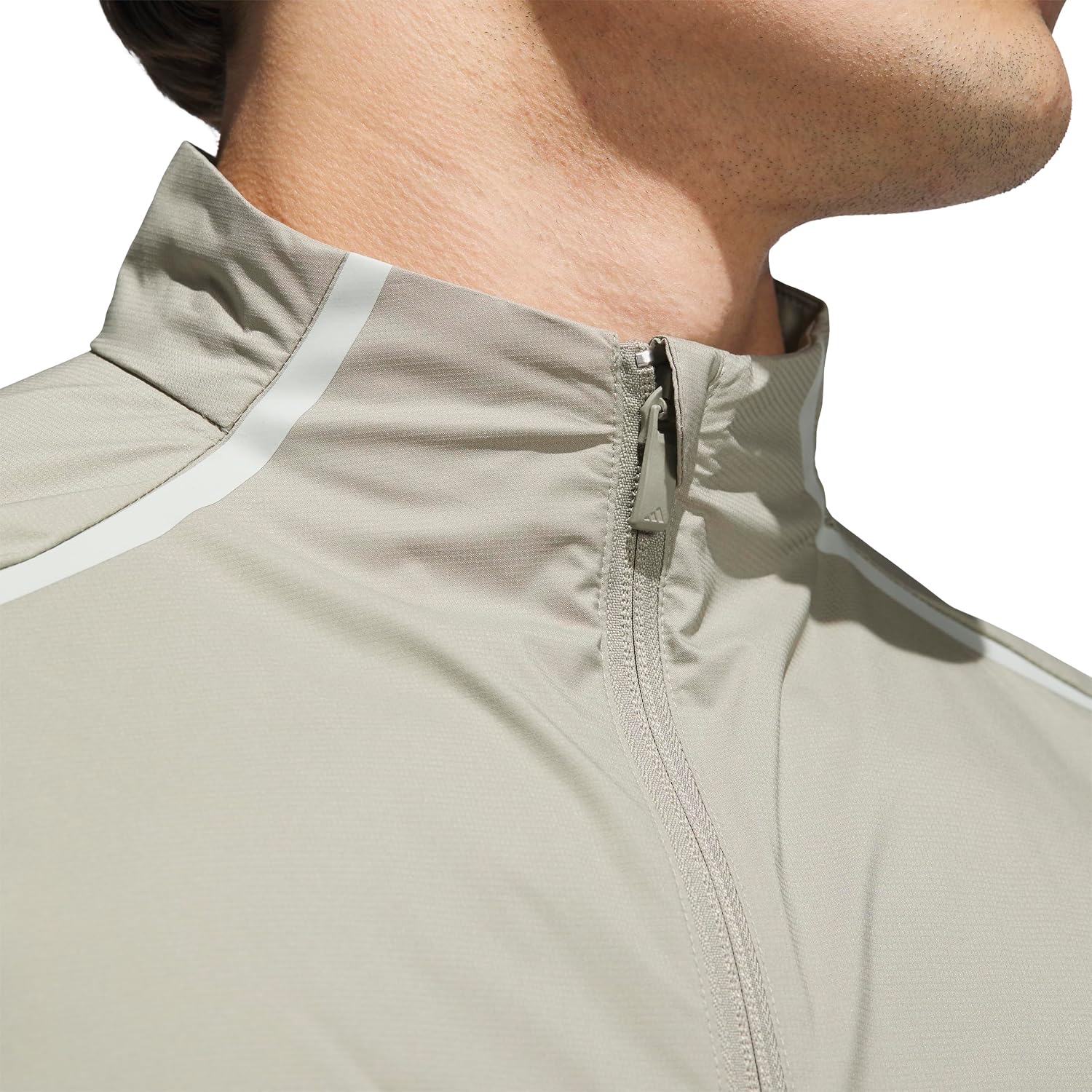 adidas Men's Provisional Short Sleeve Half-zip Jacket