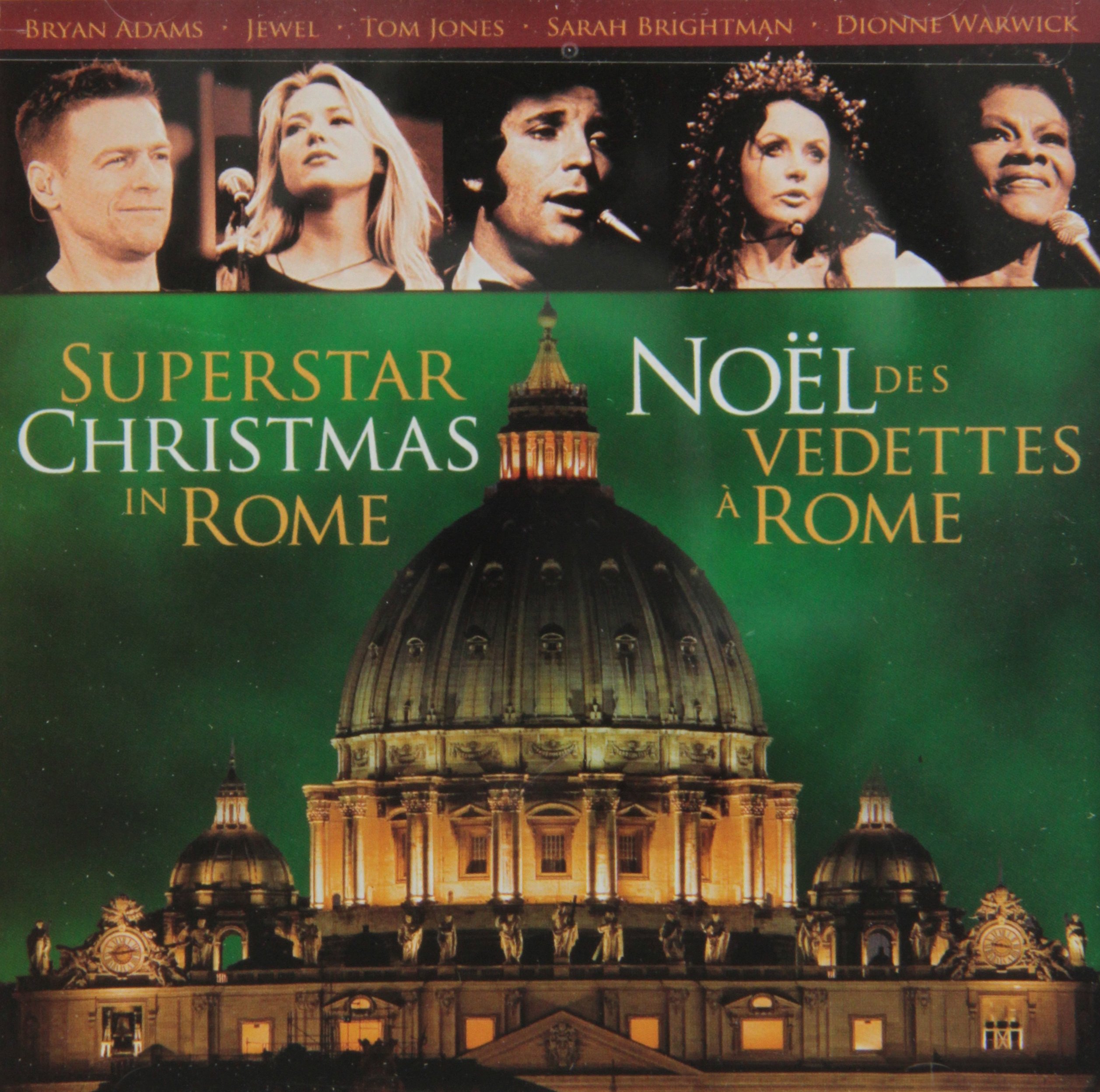 Superstar Christmas/Noel [Audio CD] Tom Jones, Bryan Adams, Jewel, Andrea Griminelli, Joan Orleans and more.