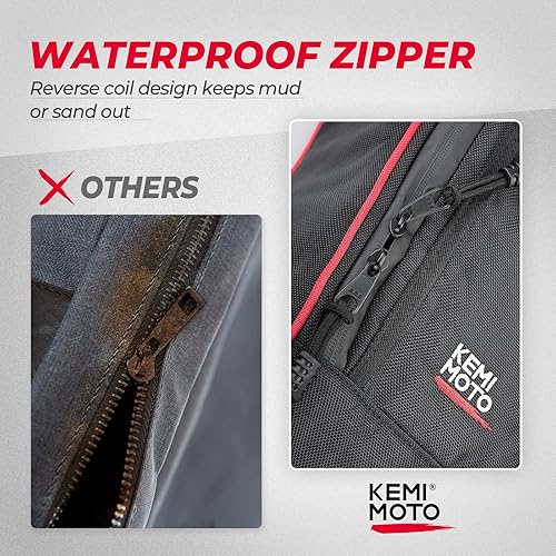 Miniatura 7 de KEMIMOTO Bolsa de almacenamiento central X3, consola de hombro entre asientos compatible con Can am Maverick X3 MAX XRS XDS Turbo R RR 2017-2024