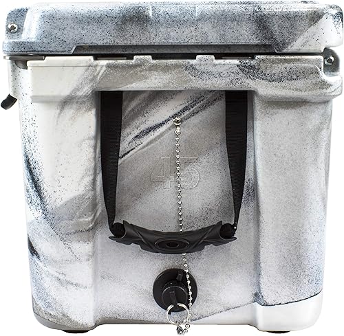 Miniatura 10 de Baúl de hielo de 45 cuartos de galón de camuflaje resistente de alto rendimiento moldeado por roto aislado de grado comercial