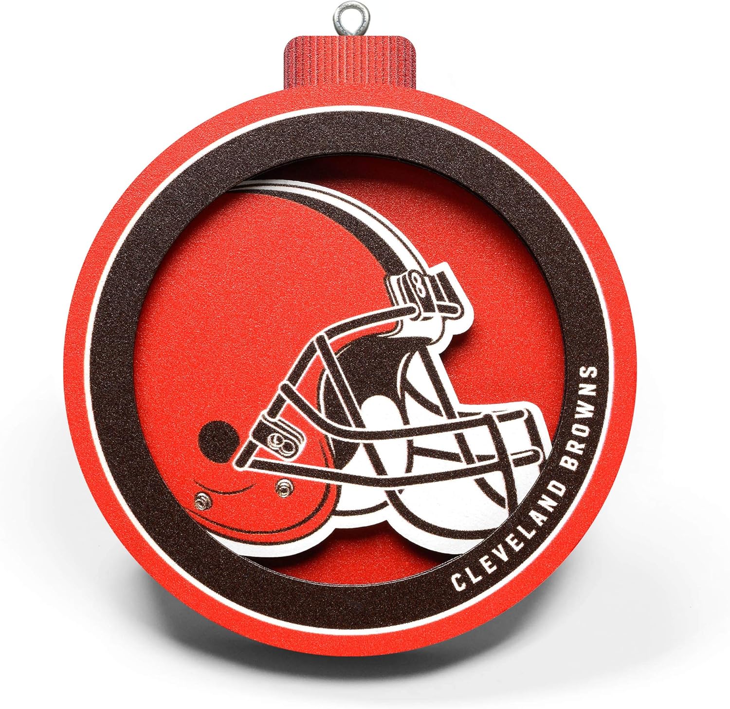 YouTheFan NFL Cleveland Browns 3D Logo Series Ornament : Sports & Outdoors