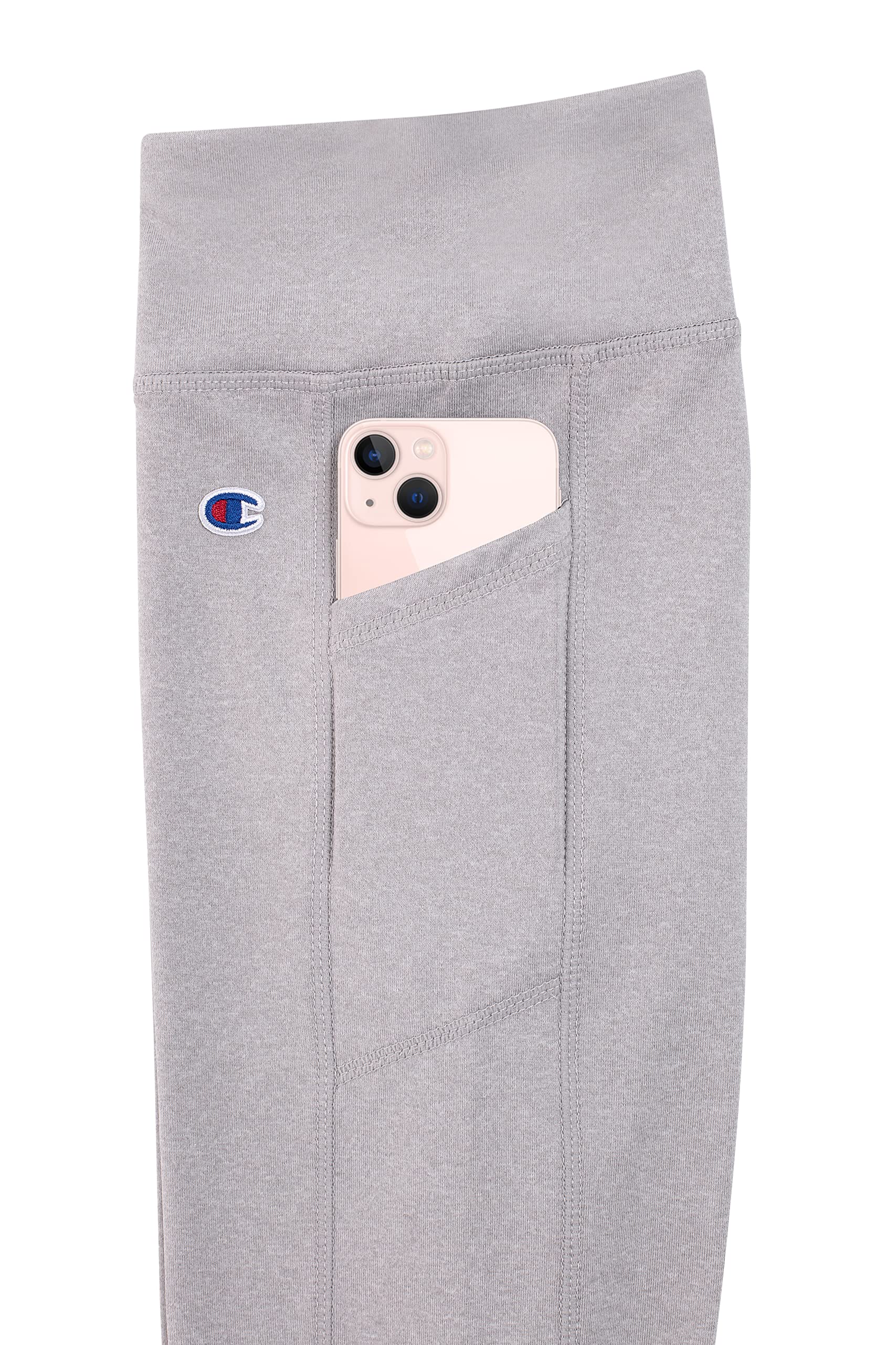 Champion Girls Heritage Stretch Active Leggings with Media Pocket