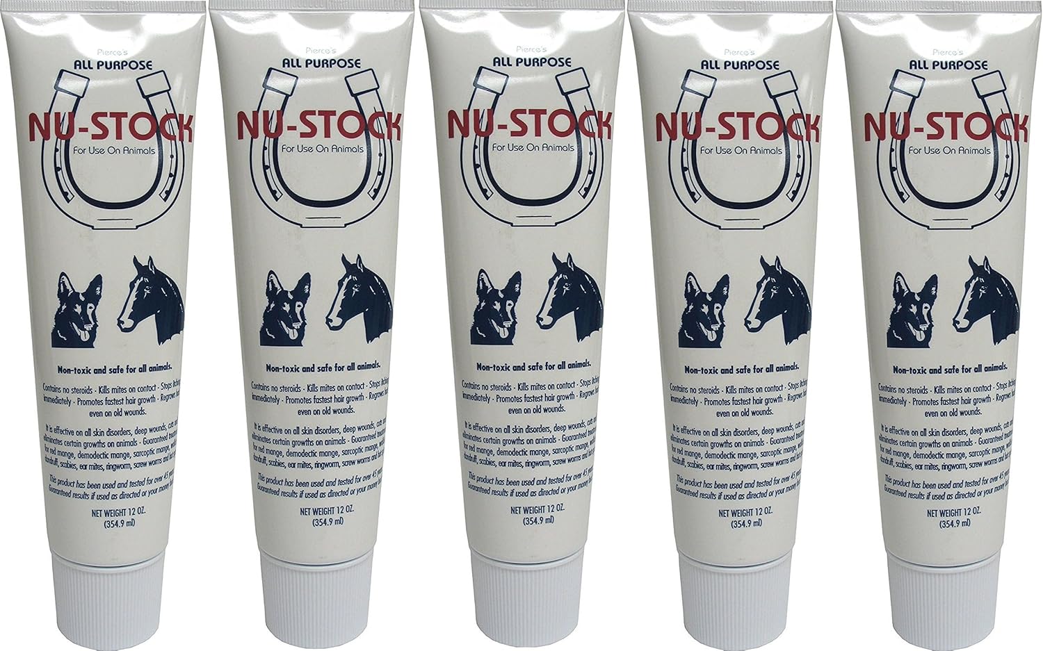 Amazon Com Durvet Nu Stock Ointment 12 Ounce 5 Pack Pet Supplies