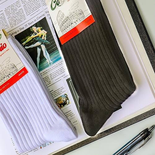 Miniatura 6 de Cotonnio - Calcetines de algodón con protección contra el olor y absorción de la humedad, 8 unidades