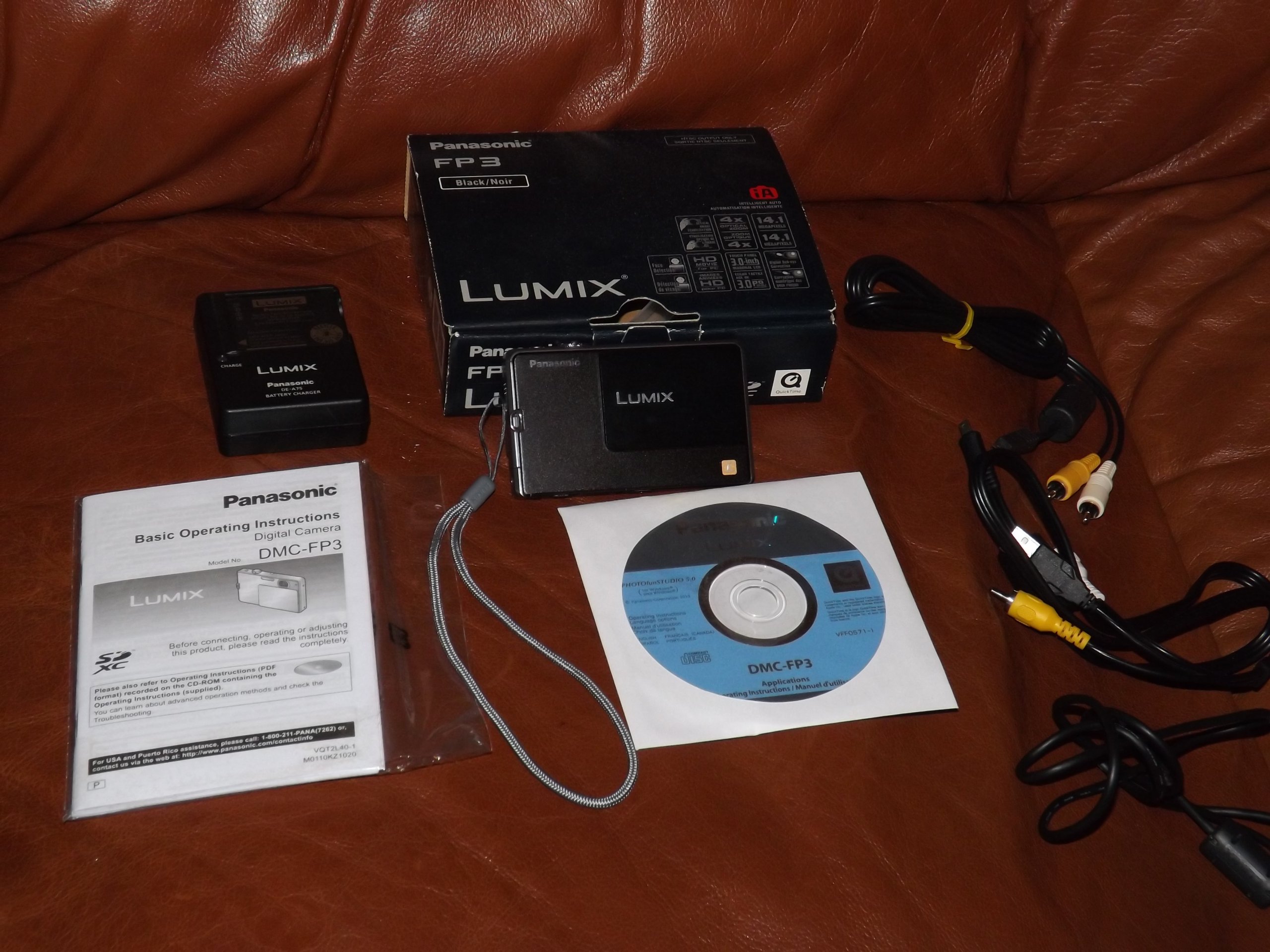 Amazon.com: Panasonic Lumix DMC-FP3 14.1 MP Digital Camera with 4x
