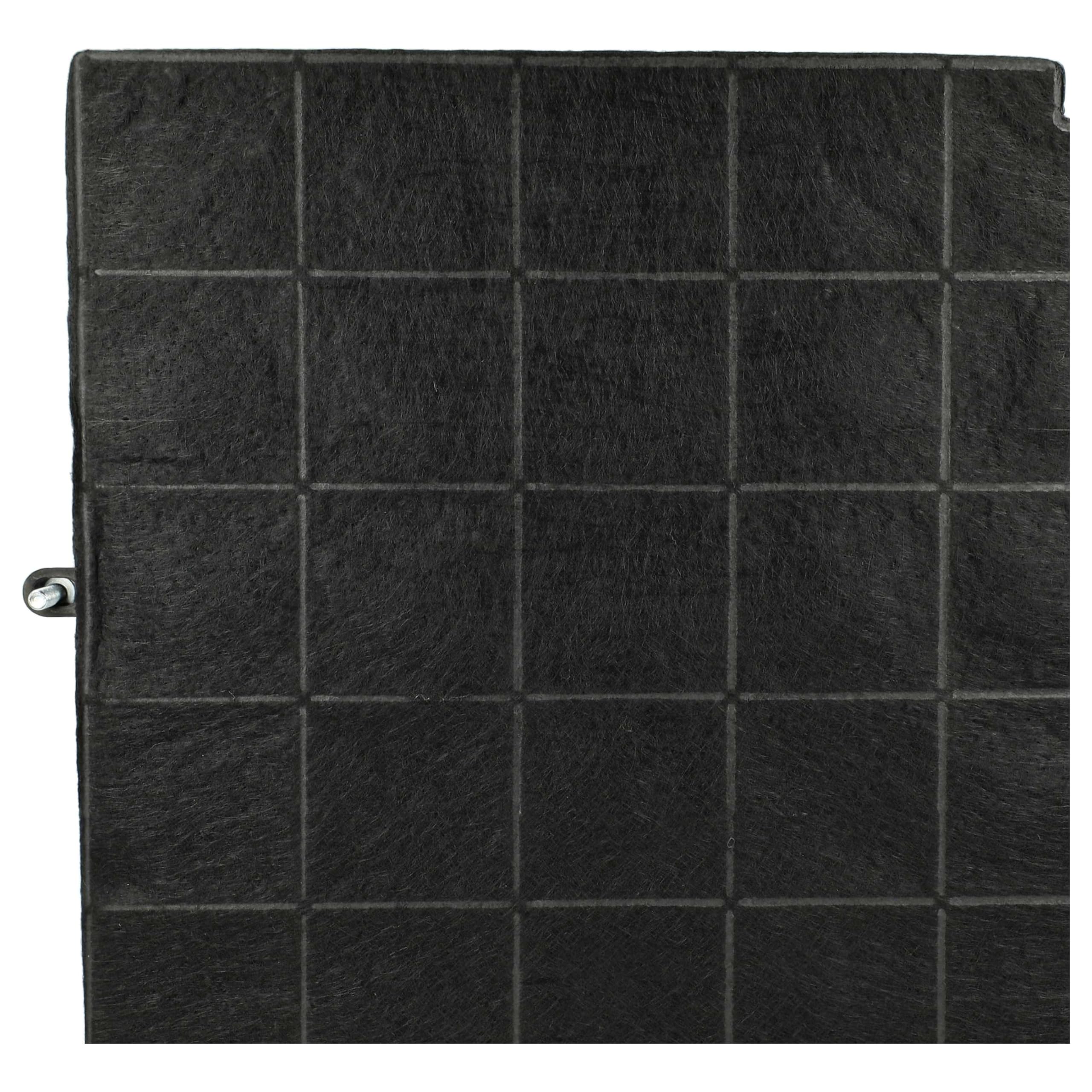 vhbw 4x filtro de carbón activado compatible con Arthur Martin INSIDE | INSIDE 120, INSIDE120, INSIDE90 campanas cocina - 26,5 x 25,8 x 1,8 cm